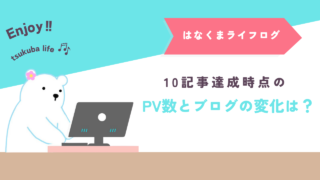 【地域特化ブログ】10記事書いた時のPV数と変化は？